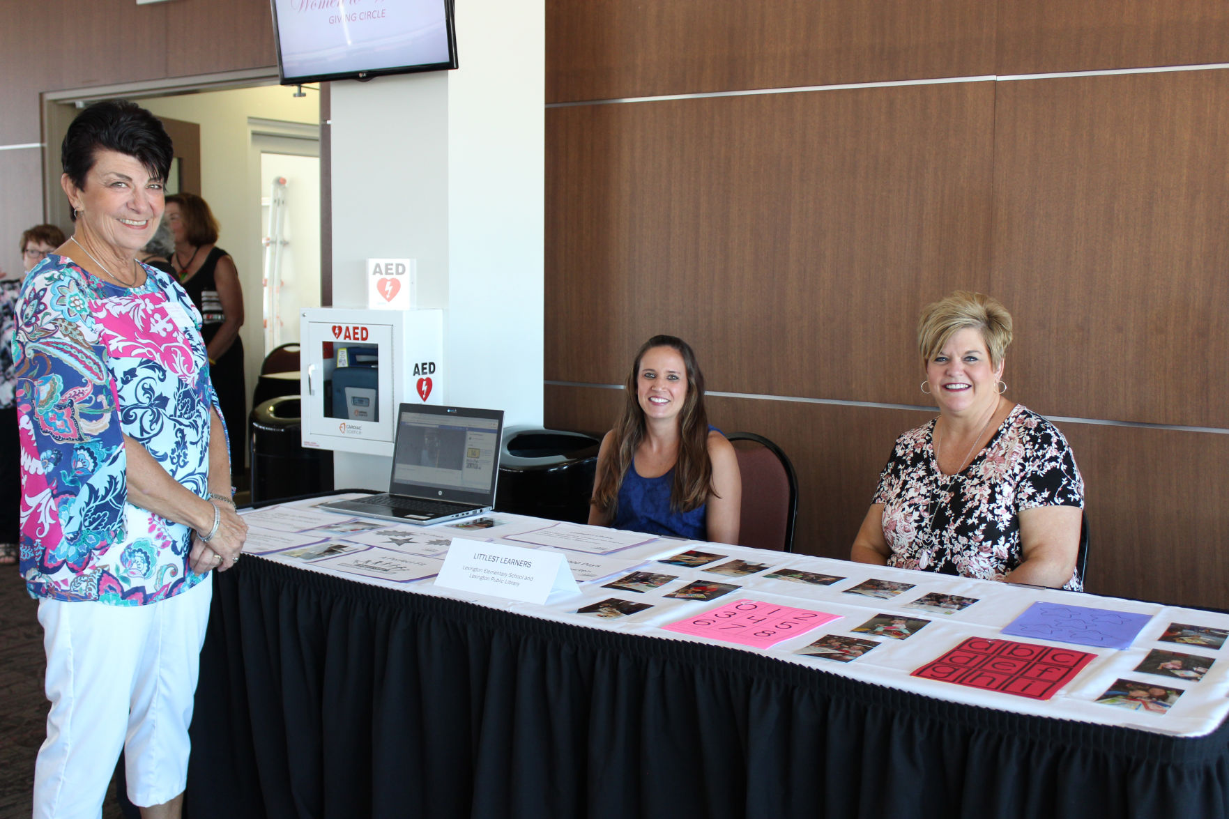 Sharon Tarvin, Amanda Carter and Tara McGraw